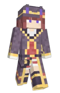 Front of tuseka's skin