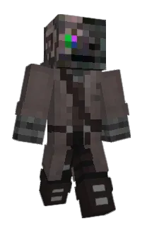 Front of Witherborg's skin