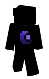 black and diesel Minecraft skin — Classic model