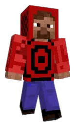 milano red and black Minecraft skin — Classic model