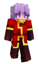 Omniantic's Minecraft skin wearing the Hero cape