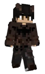 cocoa brown and english walnut Minecraft skin — Slim model — first worn by JLozar