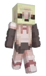 zambezi and wafer Minecraft skin — Slim model — first worn by janeyael