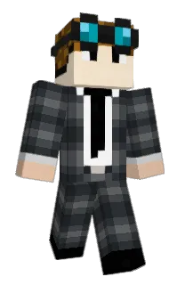 Front of MrGraphite's skin