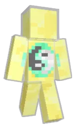 Illuminence's Minecraft skin wearing the Aurora cape