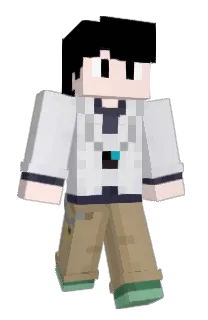 Front of Felpi's skin