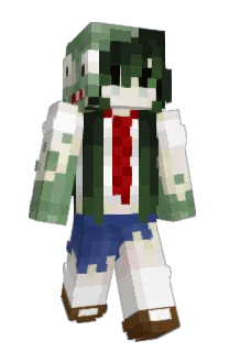 Front of NewLeafe's skin