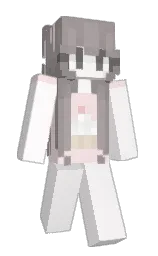 lavender blush and vanilla ice Minecraft skin — Slim model — first worn by cxtcz