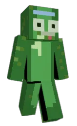 CaffeinatedDonut's Minecraft skin wearing the Vanilla cape