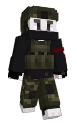 Slim Minecraft skin