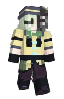 Front of Minecraft skin