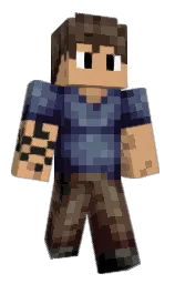 Miks1539's Minecraft skin wearing the Zombie Horse cape