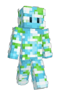 Front of Searoof's skin
