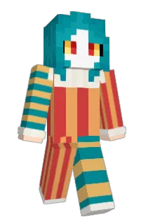 RiverTheClown's Minecraft skin