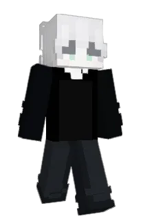 Front of mineter's skin