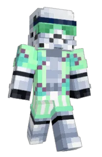 Front of graazz's skin