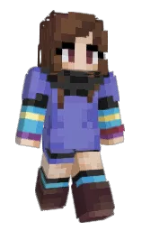 blue marguerite and mine shaft Minecraft skin — Slim model — first worn by KyulusRed