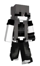x2aws's Minecraft skin wearing the Purple Heart cape