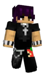 Lintoes's Minecraft skin wearing the Aurora cape