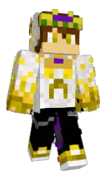 NoNameLuka's Minecraft skin wearing the 15th Anniversary cape