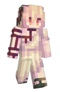 Front of chudische's skin