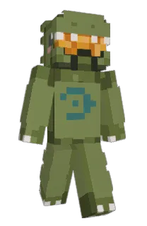 Front of DaGaptain's skin