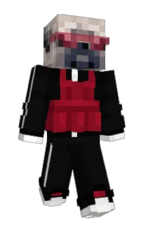 Front of TAYGEDO's skin