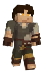 taupe and whiskey Minecraft skin — Classic model