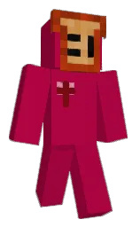 shiraz and maroon oak Minecraft skin — Classic model — first worn by PandoNinja