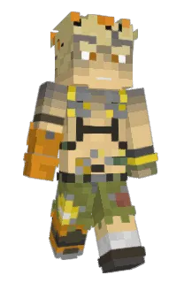 Front of Minecraft skin