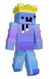 AWarrior124's Minecraft skin wearing the Pan cape
