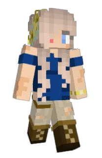 Front of cagmuer's skin