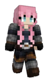 wewak and dove gray Minecraft skin — Slim model — first worn by Ashstractic