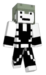 Szymester's Minecraft skin wearing the Pan cape