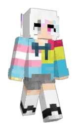 Crooes's Minecraft skin wearing the Builder cape