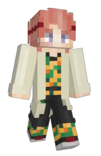 Front of Eccallyus's skin