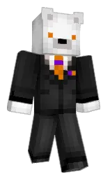 white and concrete Minecraft skin — Classic model — first worn by RTG1014