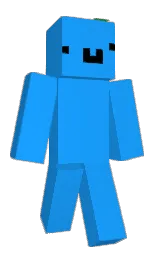 Qwompy's Minecraft skin wearing the 15th Anniversary cape