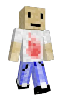 Front of Minecraft skin