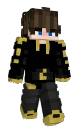 black and roti Minecraft skin — Classic model
