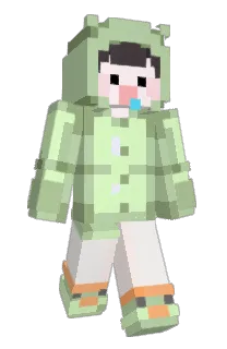 Front of GOMMING's skin