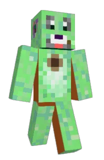 Front of Minecraft skin