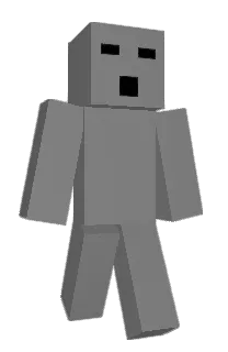 Front of Echaron's skin