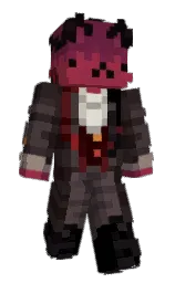cocoa brown and thunder Minecraft skin — Slim model — first worn by diveser