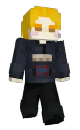 Endeyka's Minecraft skin wearing the Menace cape