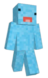qwerty2qwerty's Minecraft skin wearing the Pan cape