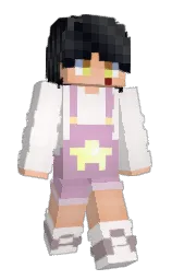vista white and rose white Minecraft skin — Slim model — first worn by Chucho_99