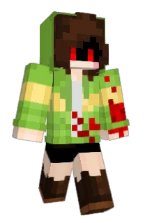 Front of Shirowarin's skin