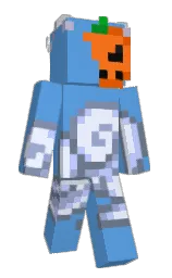 Minecraft-Skin in havelock blue und slate gray — Modell: Schmal — zuerst getragen von Sebasvdm