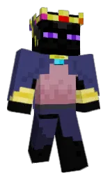 EnderNotSeen's Minecraft skin wearing the Vanilla cape
